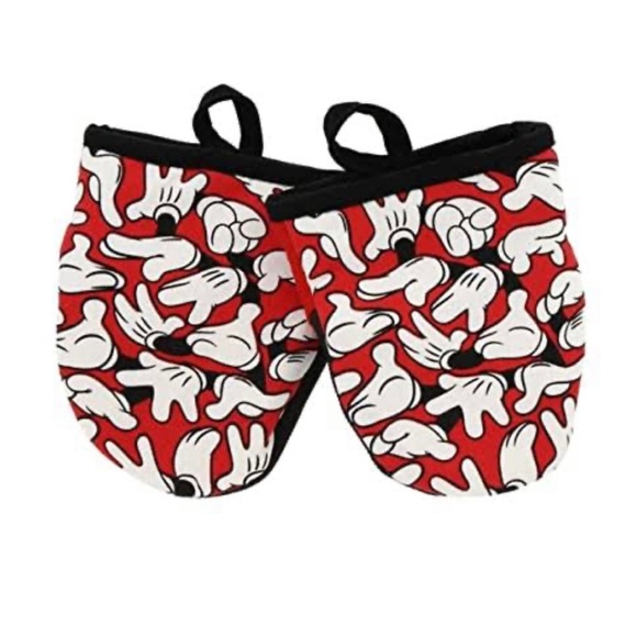 Disney Mickey Mouse 2pc oversized mini Oven Mitts 5.5” x 7” NEW - Picture 5 of 5